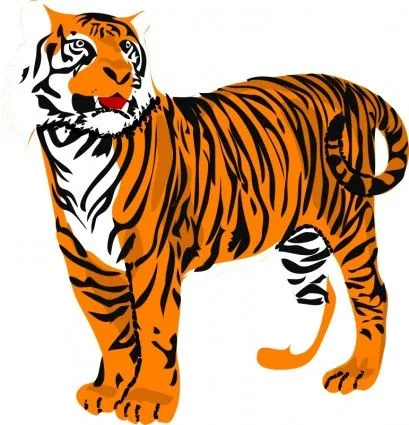 Architetto Tigre-Vector Clip Art-vector Libre Descarga Gratuita