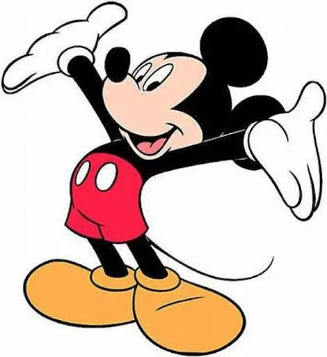 Animasi bergerak Mickey Mouse - Imagui