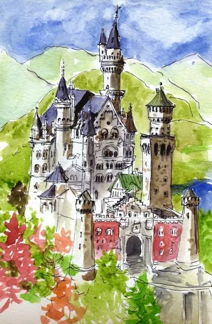 castillo de disney dibujo | Las cosas que me hacen feliz