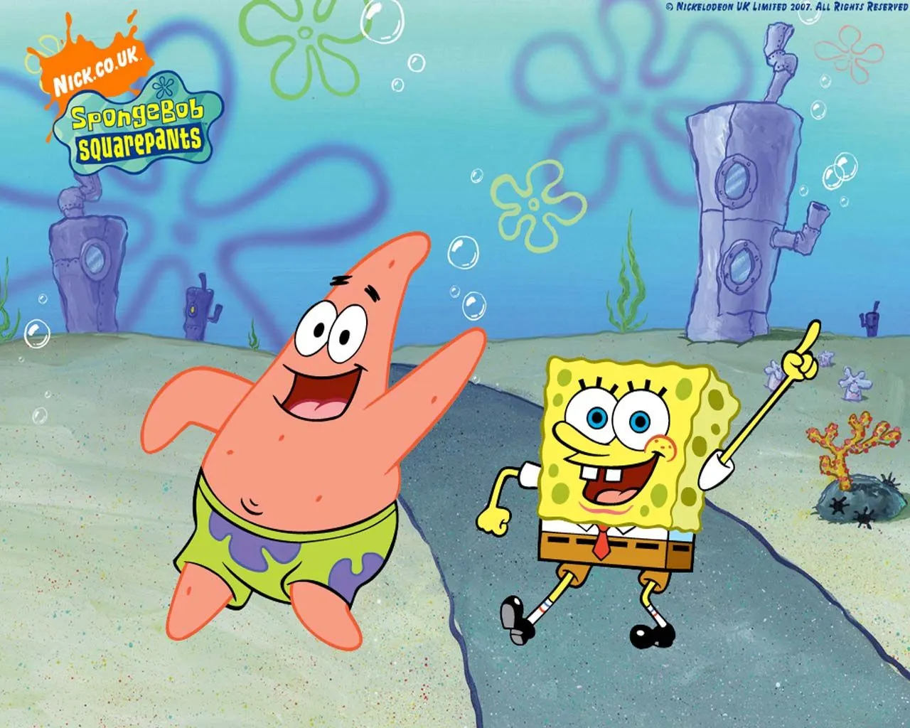 Archivo:Bob Esponja y Patricio Bailando.jpg - Wiki Bob Esponja