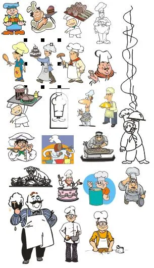 Vector - Cocinero - Cook | Images Vector - vectores gratis