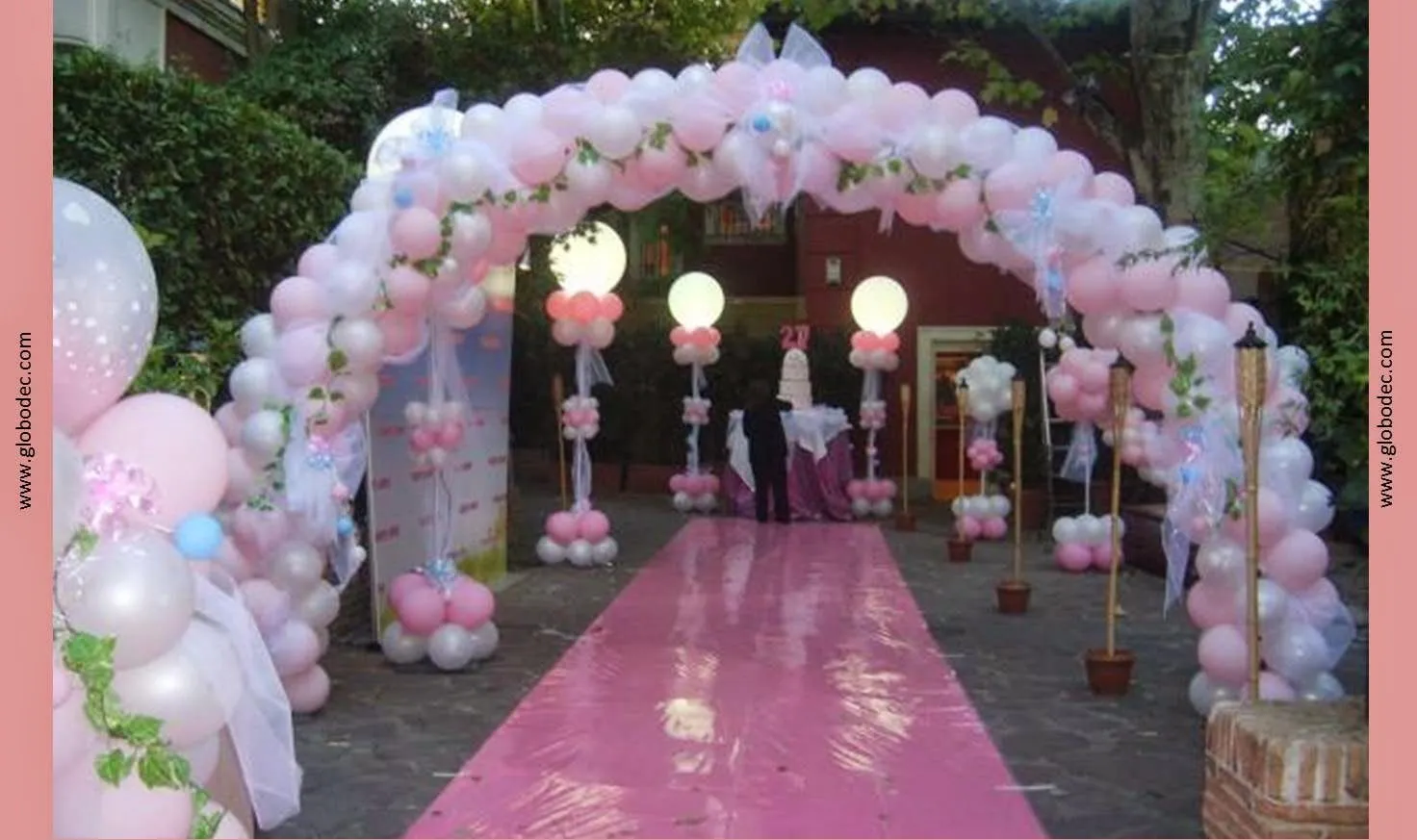 Carroza de Globos para Boda y XV Años - Globodec :: Arte y ...