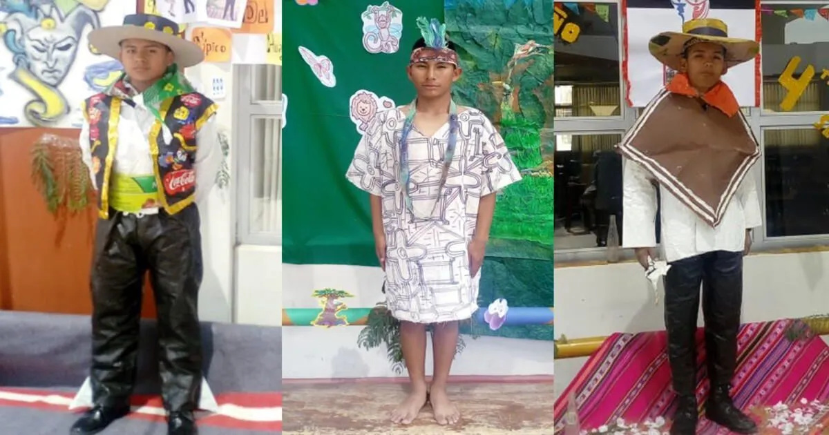 Arequipa: Cadetes destacaron en exposición con trajes hechos con material reciclado | lrsd | | Sociedad | La República