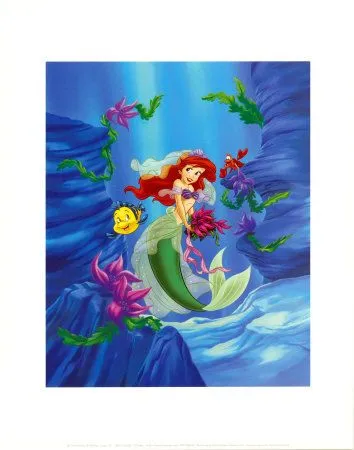 Ariel, Dreams Under the Sea Láminas en AllPosters.