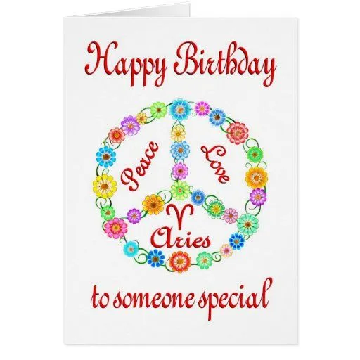 Aries del feliz cumpleaños tarjetas | Zazzle