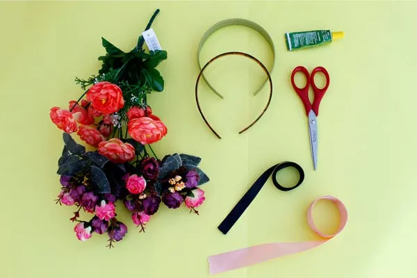 Armá tu propia vincha de flores - Revista OHLALÁ! - Revista Ohlalá!