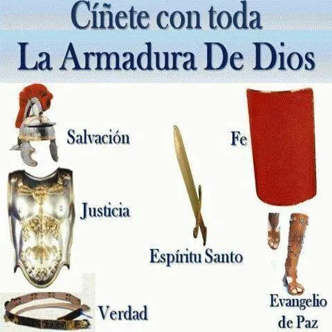 La armadura de Dios | Manualidades para historias bíblicas | Pinterest