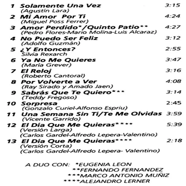 ARMANDO MANZANERO – Las Canciones Que Quise Escribír