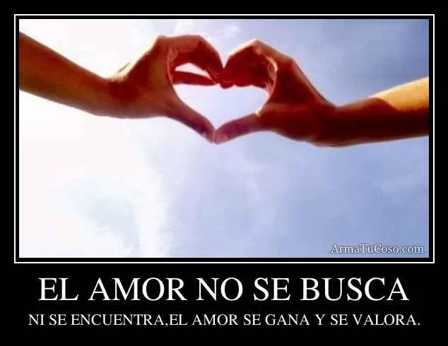 armatucoso-el-amor-no-se-busca ...