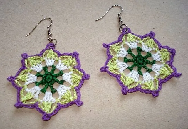 Aros a crochet - Imagui