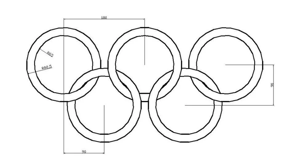 aros olimpicos Colouring Pages