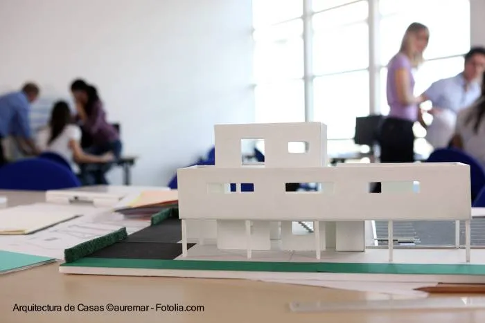 Arquitectura de Casas: Maquetas de casas residenciales.