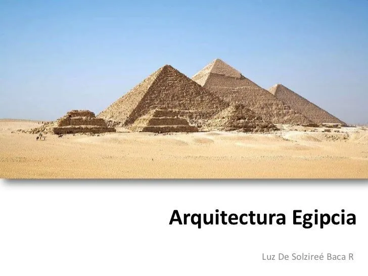 Arquitectura egipcia