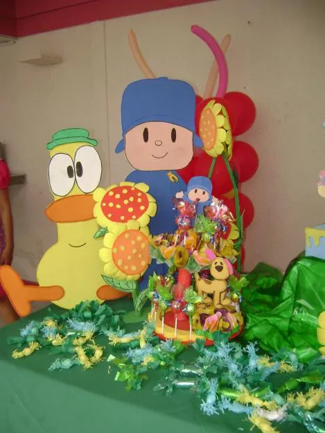 Motivos para fiestas infantiles de Pocoyo - Imagui