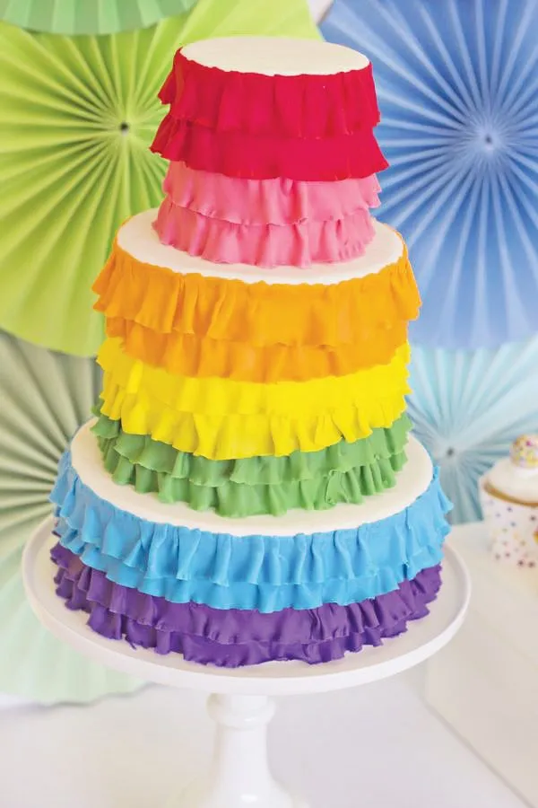 Arreglos para Fiestas Infantiles de Arcoiris | Decoracion Fiestas ...