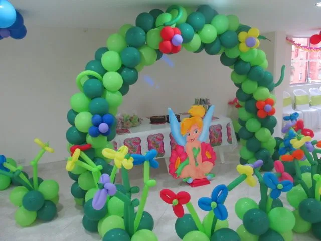 Decoración de fiestas infantiles campanita - Imagui