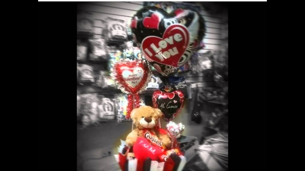 Arreglos Con Globos Para El 14 De Febrero♥♥ - YouTube