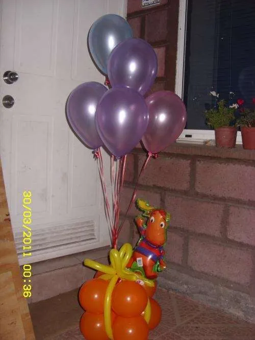 Arreglos de globos de helio - Imagui