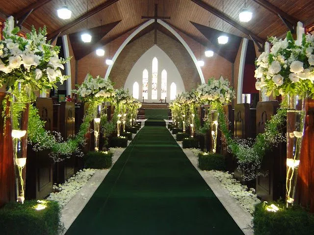 Decoraciónes para bodas en la iglesia - Imagui