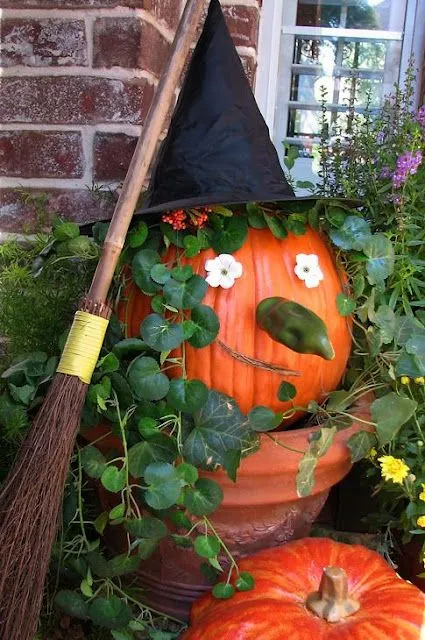 Arreglos para el jardín en halloween - Jardineria