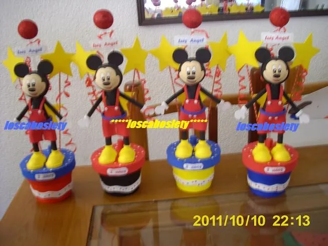 Arreglos de Mickey Mouse para fiestas - Imagui