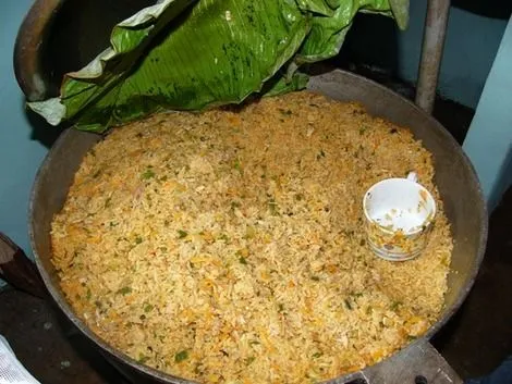 Arroz con pollo para colorear - Imagui