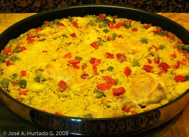 Arroz con pollo « sin tenedores