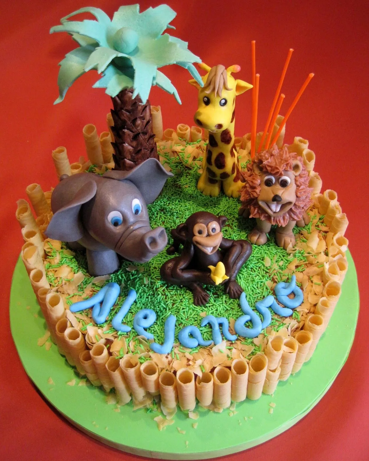 Art Cakes: Animales de la selva