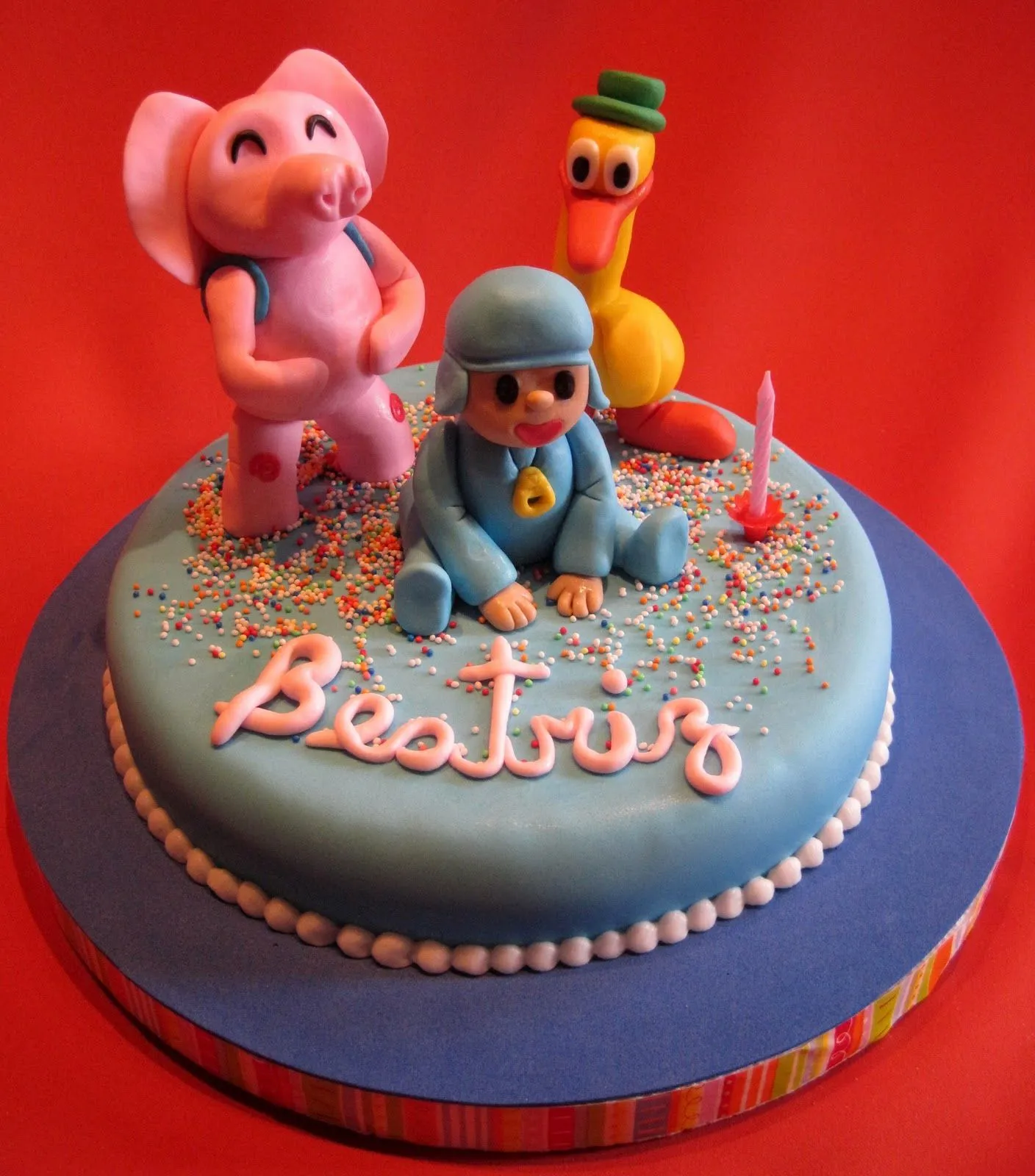 Art Cakes: Pocoyó, Eli y Pato