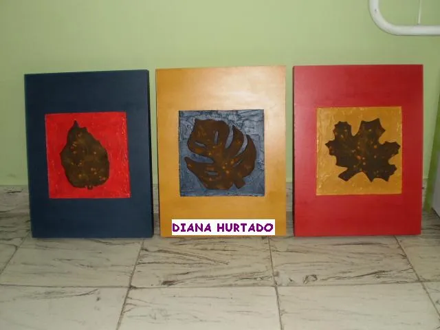 Art Decorativo: CUADROS CON TEXTURA