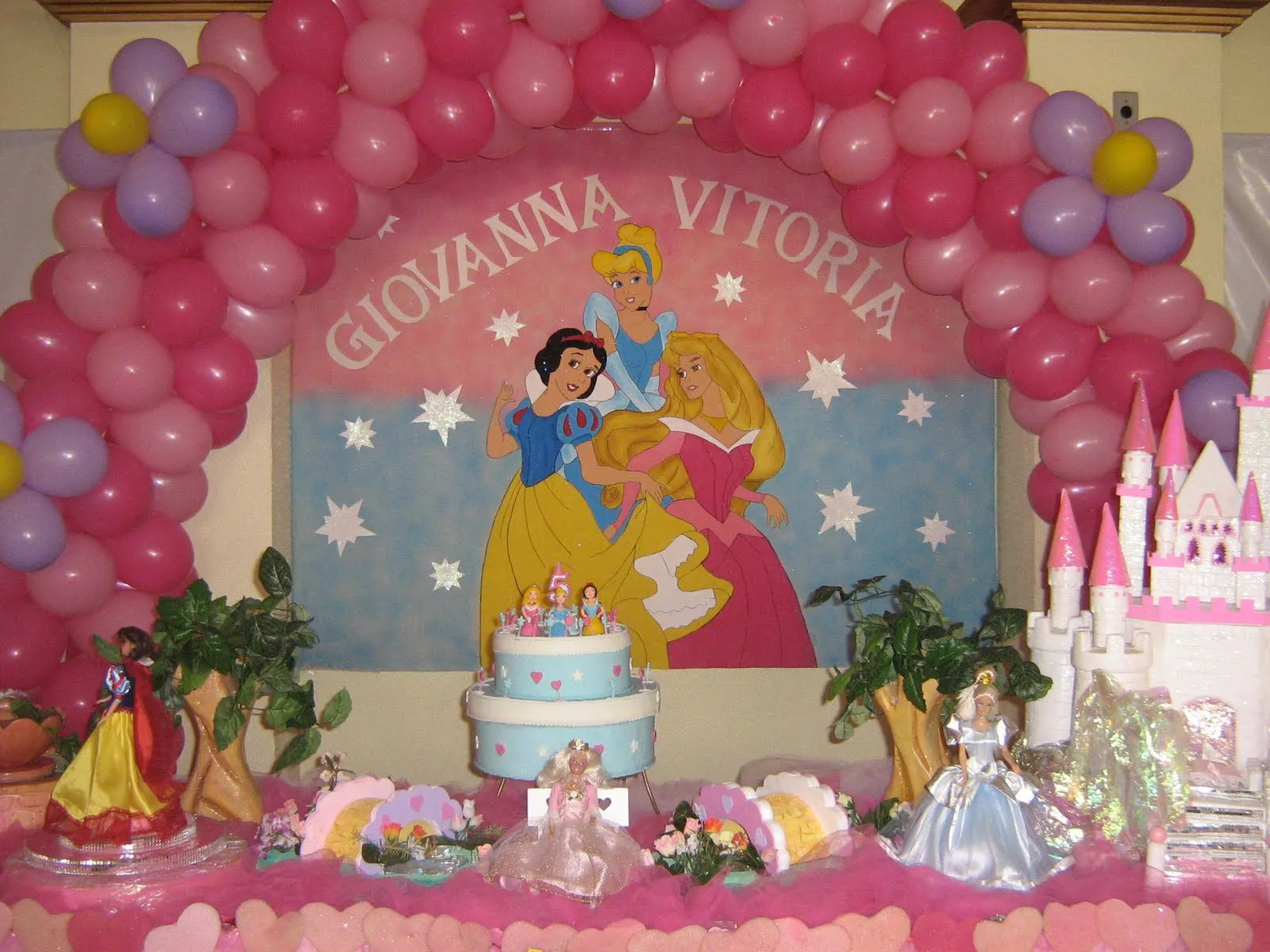 ART Recordações - Decoração de festa e lembrancinhas: 3 PRINCESAS