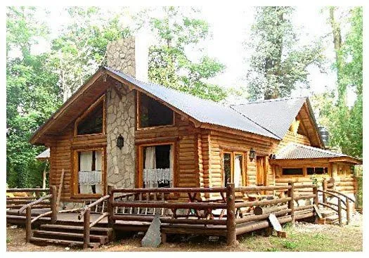 Arte en casa by Nauma: Cabañas de Troncos de Madera