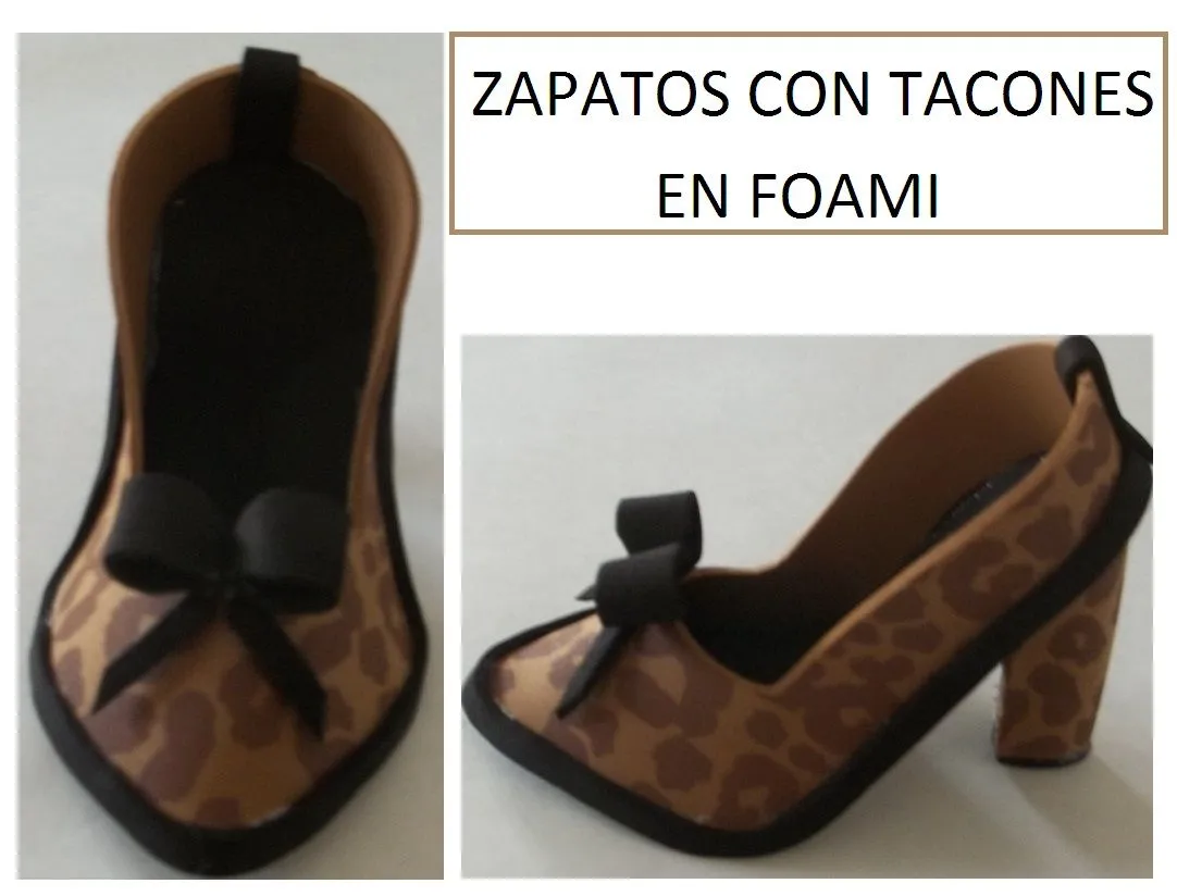 EL ARTE DE CREAR: ZAPATITOS: KIT ORGANIZADOR EN FOAMI