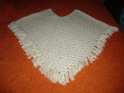 Arte Crochet: Poncho de Ganchillo