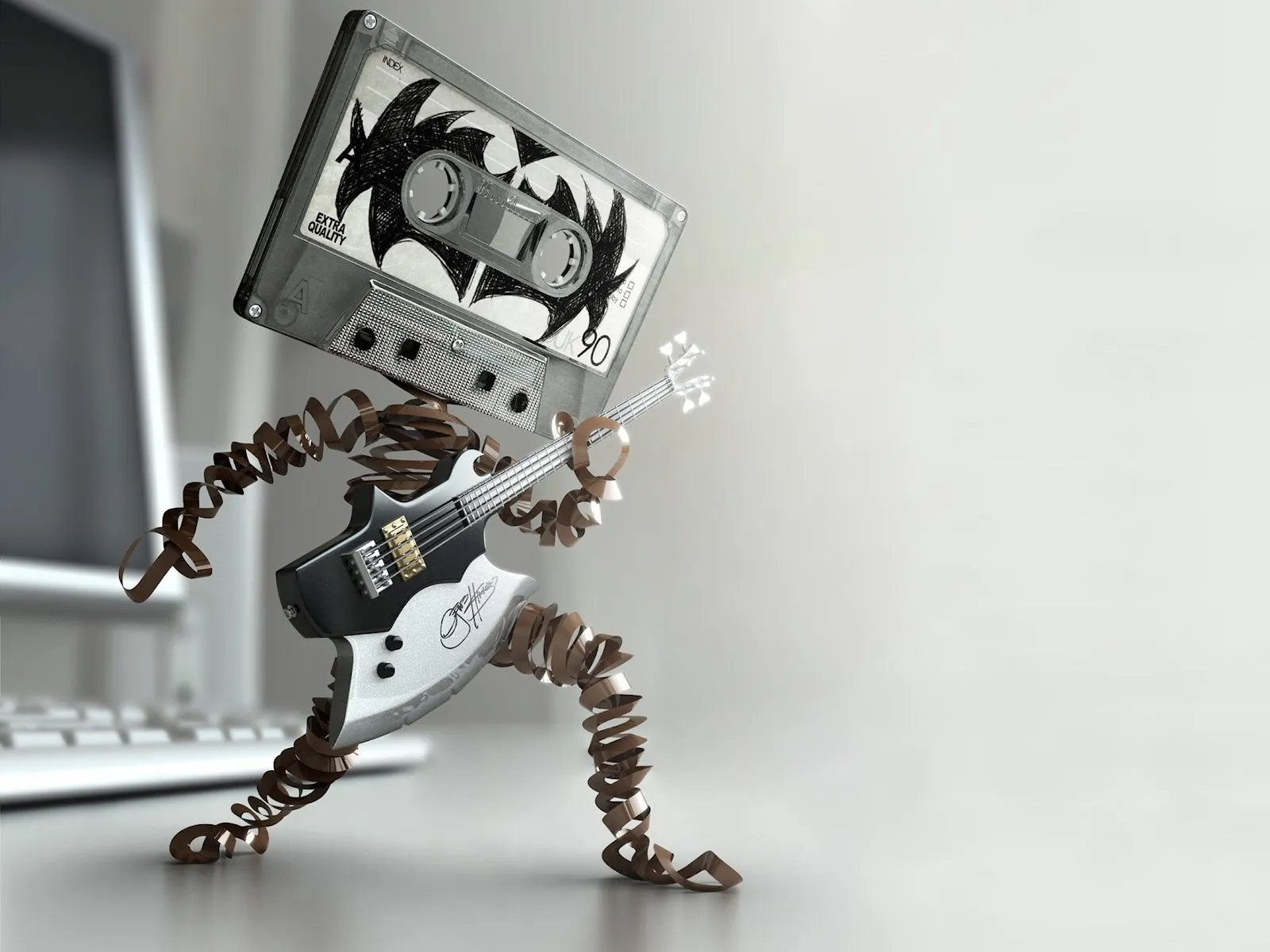 Arte digital con un cassette | Resnick's City