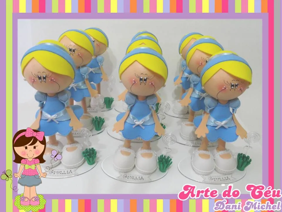 Arte do Céu - Dani Michel: Fofuchas Princesas Disney