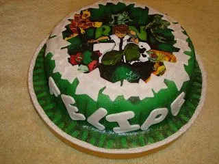 ARTE DULCE LORI: Tortas de Ben 10