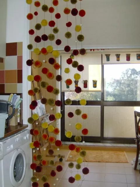 ARTE DUPLA: CORTINA DECORATIVA