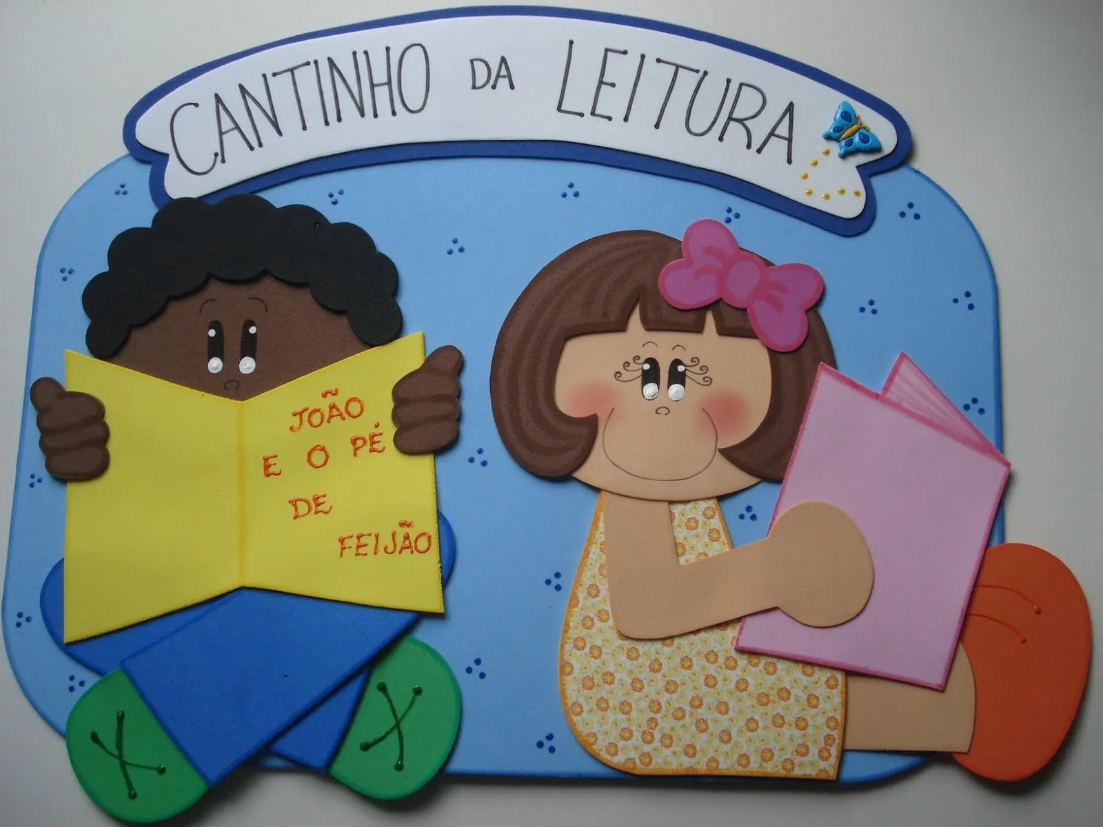 EL ARTE DE EDUCAR: IDEAS EN GOMA EVA PARA EL RINCÓN DE LA LECTURA