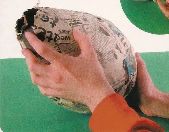 EL ARTE DE EDUCAR: COMO HACER MÁSCARAS CON LA TECNICA DEL GLOBO