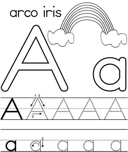 El arte de enseñar: Letra A