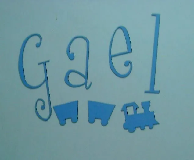 Arte en Fibrofacil: Letras decorativas para pintar en todos los ...