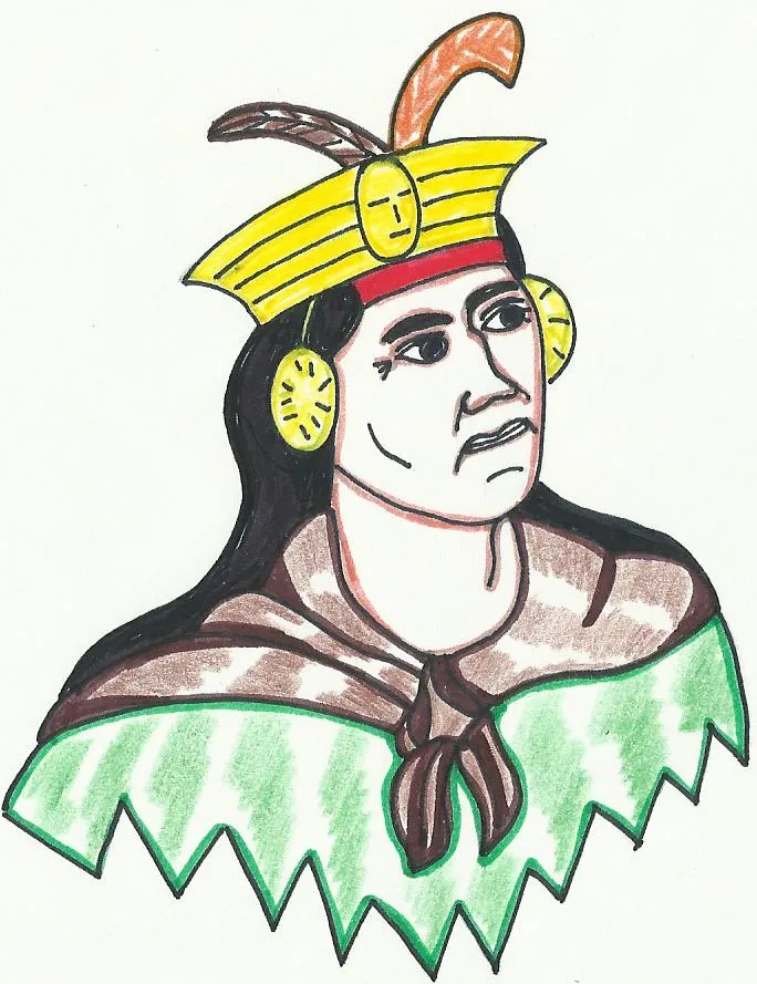 ARTE, FOTOS Y DIBUJOS: DIBUJO DEL INCA MANCO CAPAC PARA IMPRIMIR