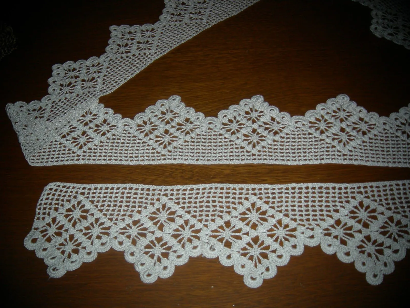 Arte Gabrielle: TEJIDO CROCHET / GANCHILLO - Puntillas en Pico