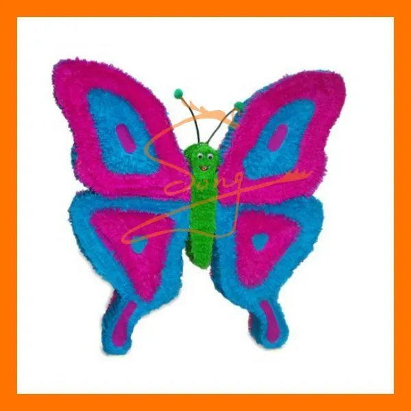 arte hecho a mano piñata en forma de mariposa grandes decoraciones ...