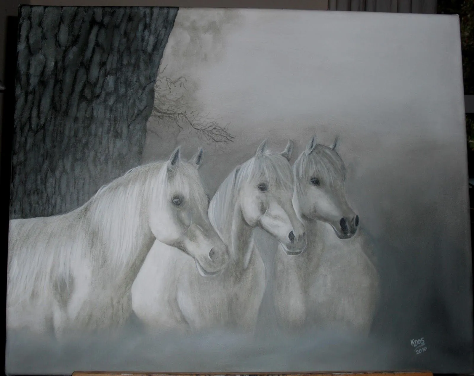 Arte KDOS: Caballos salvajes (Wild horses)