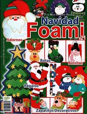 ARTE-NAVIDAD: navidad foami