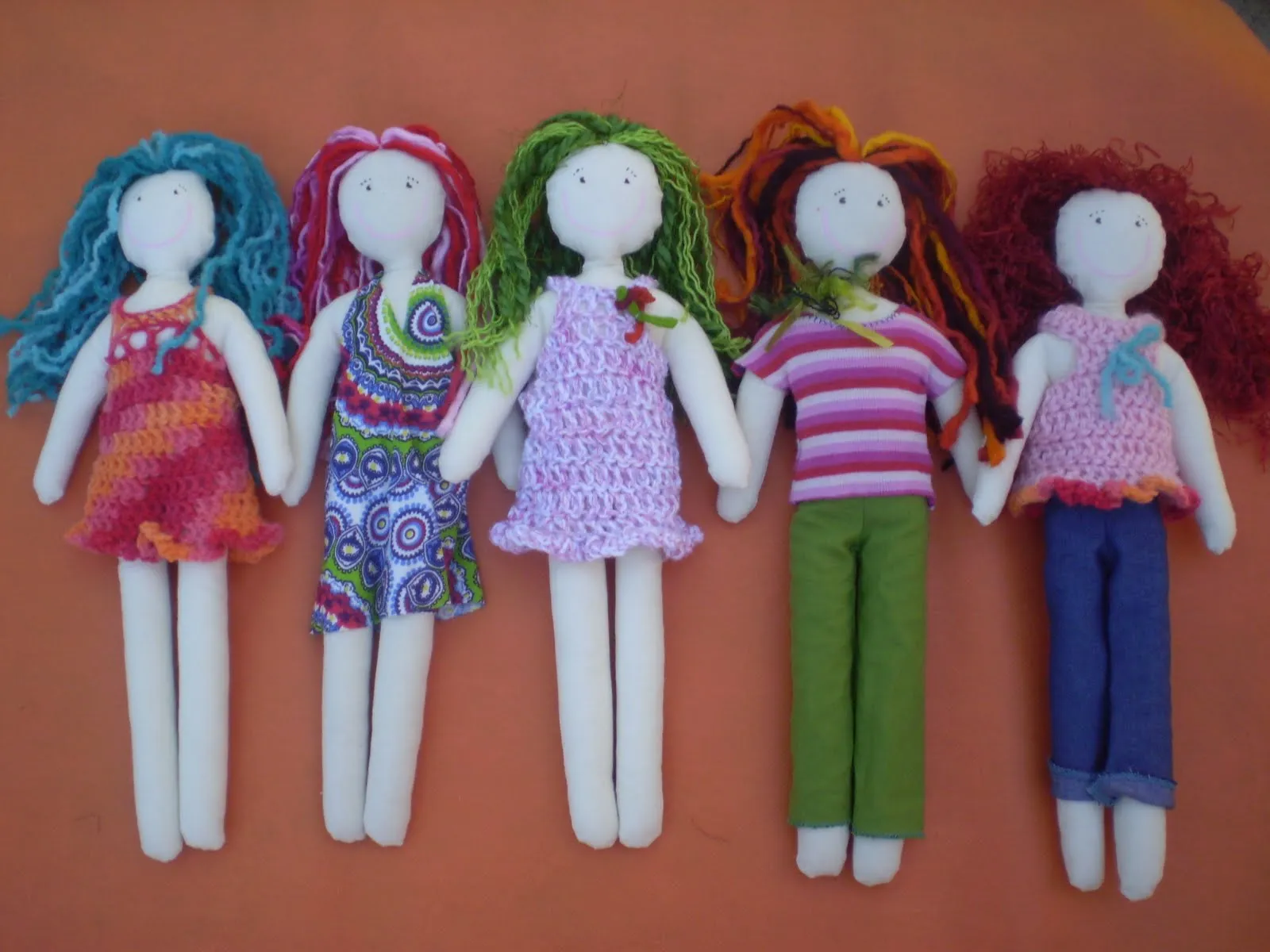 arte y oficio textil: mis muñecas...