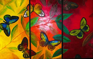 Arte y Pinturas al Óleo: OLEOS MARIPOSAS