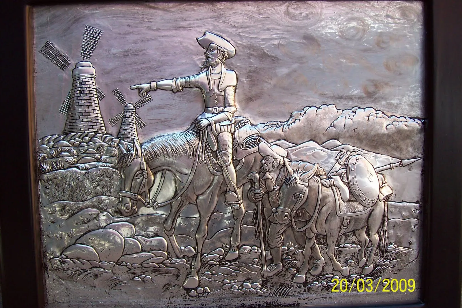 ARTE REPUJADO EN METAL*: agosto 2011